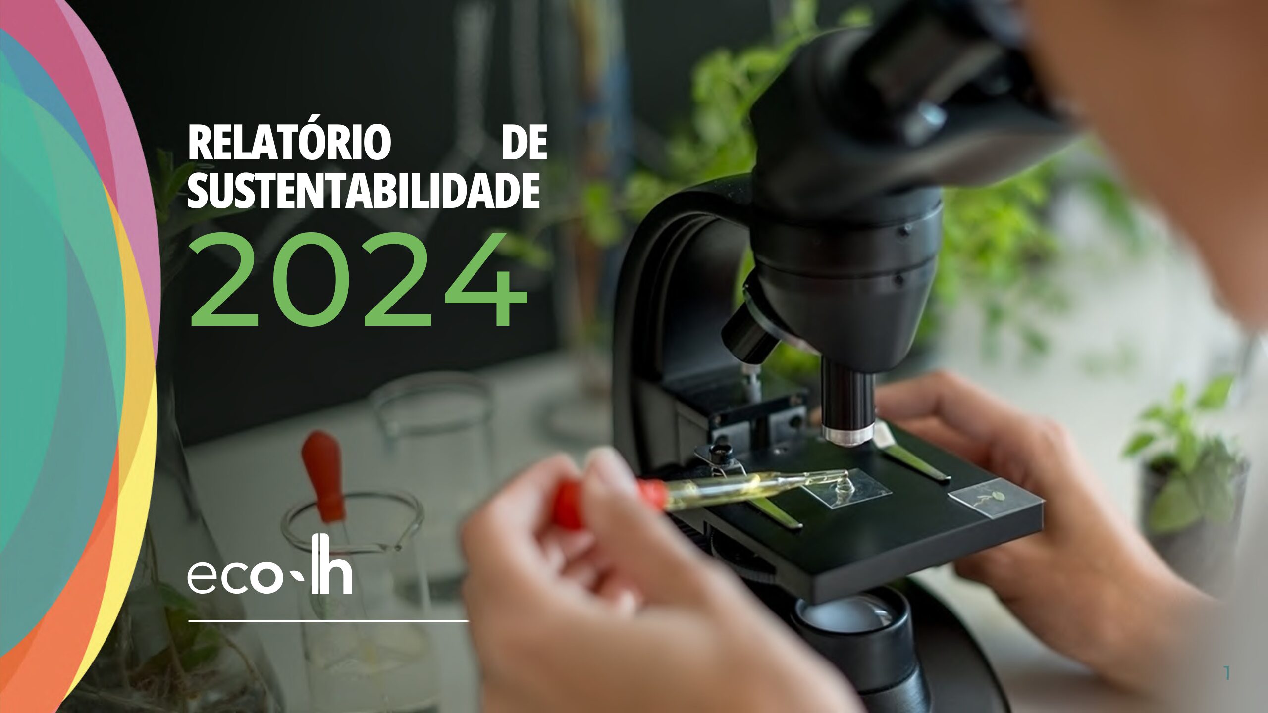 Capa do Relatório de Sustentabilidade 2024